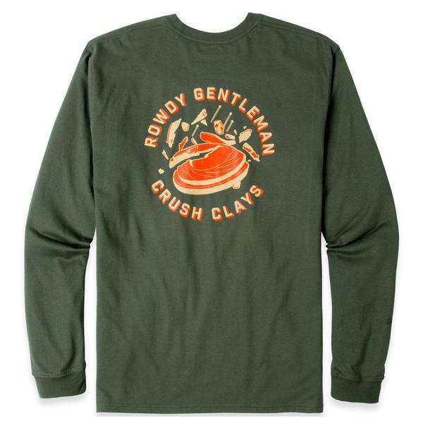 CRUSH CLAYS L/S POCKET TEE