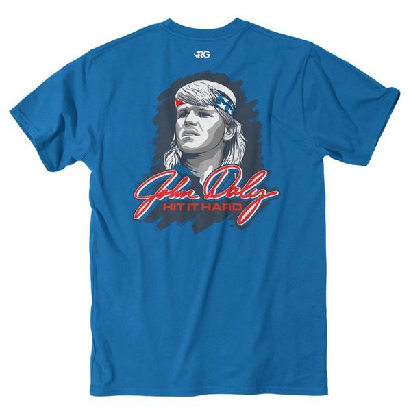 John Daly Hit It Hard Pocket Tee