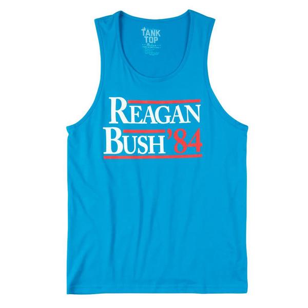 REAGAN BUSH 84 TANK TOP TURQUOISE