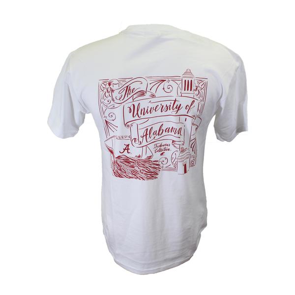 University Script Proper Cotton Tee