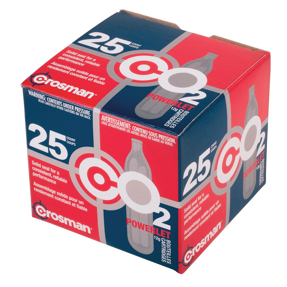 Copperhead Co2 Cartridges 25- Count Box
