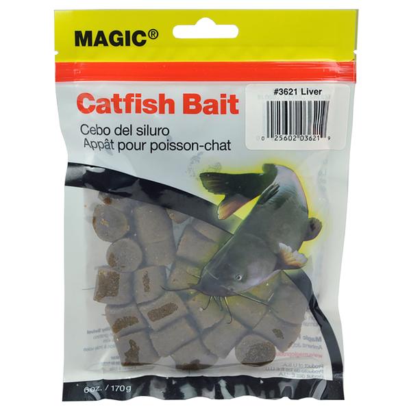CATFISH BAIT BROWN LIVER 6OZ.