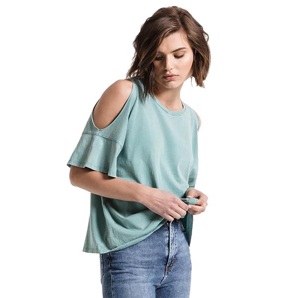 THE KNOTTED FRONT TEE