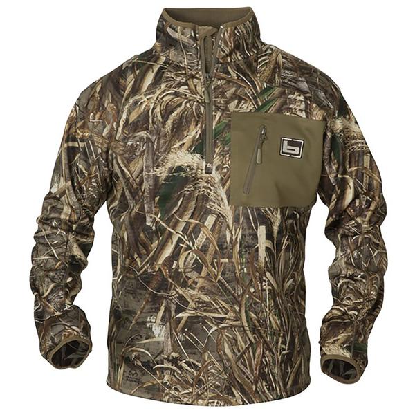 1/4-ZIP MID LAYER FLEECE PULLOVER
