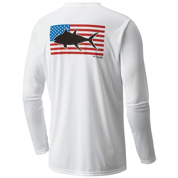 MEN'S TERMINAL TACKLE FLAG FISH L/S