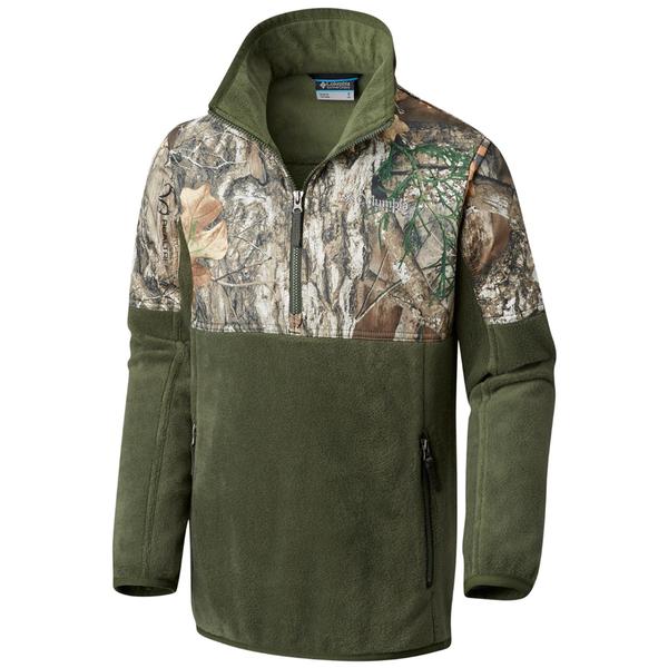 Boys PHG OVERLAY HALF-ZIP FLEECE