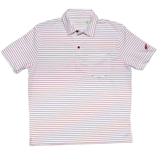 Collegiate POCKET STRIPE POLO