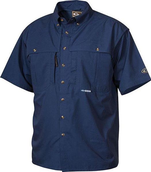 Cotton Wingshooter's Shirt with Staycool Fabric S/S