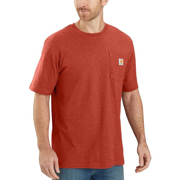 Workwear Pocket T-Shirt R66/CHILIPEPPERHTHR