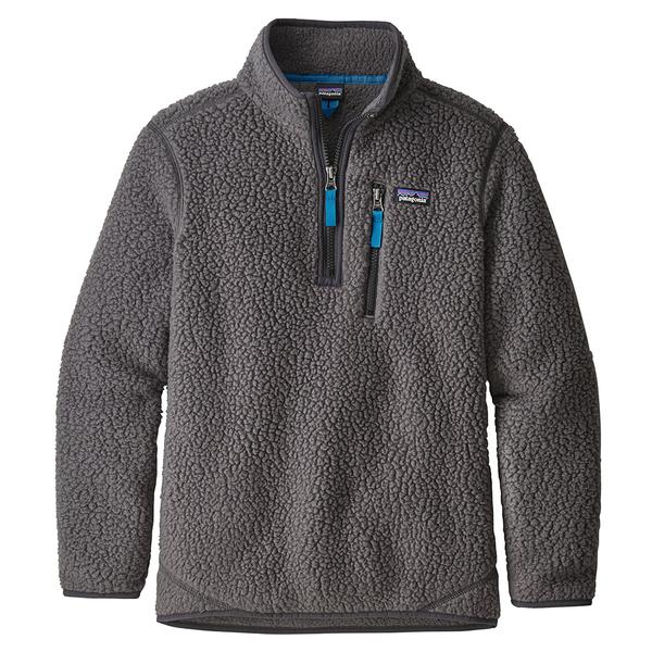 BOYS RETRO PILE 1/4 ZIP