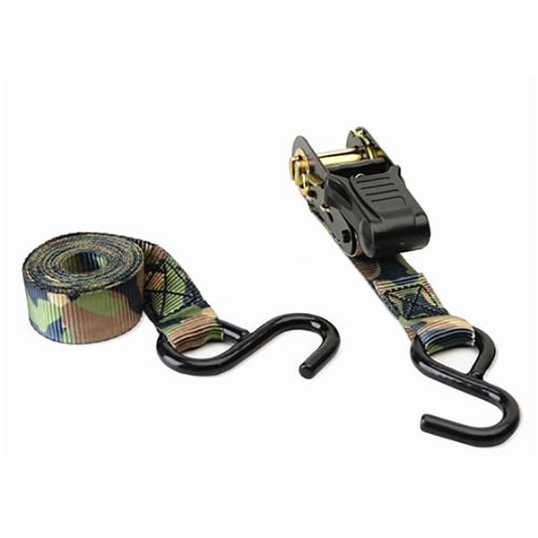 CAMOUFLAGE RATCHET TIE DOWN 2PK