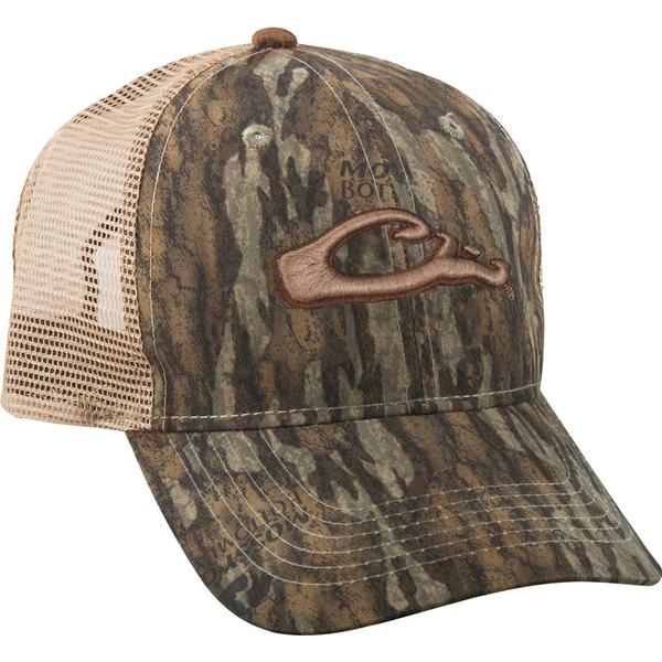 6-PANEL CAMO MESH BACK CAP 006/BOTTOMLAND