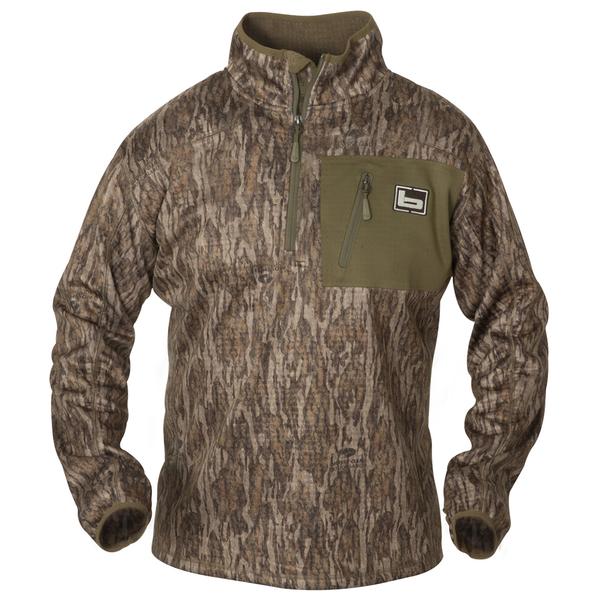 1/4 ZIP MID LAYER FLEECE PULLOVER