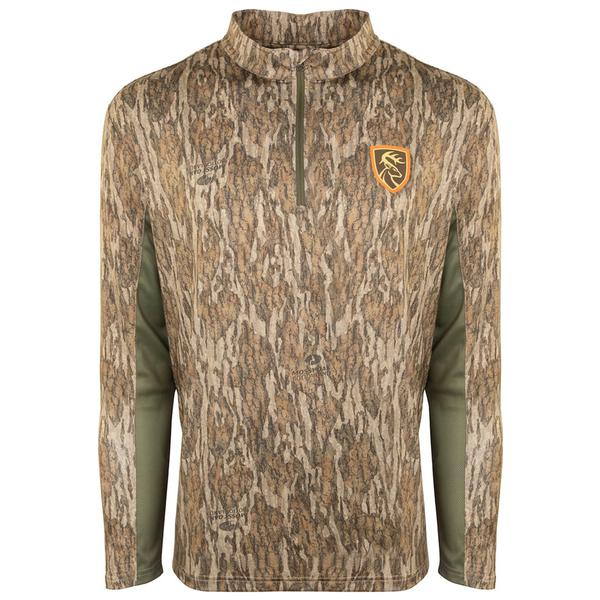 PERFORMANCE 1/4ZIP LONG SLEEVE W/AGION