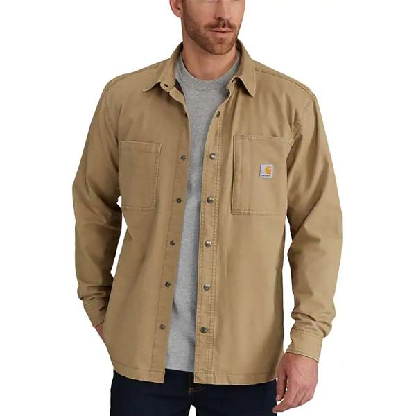 MEN`S RUGGED FLEX RIGBY SHIRT JACKET