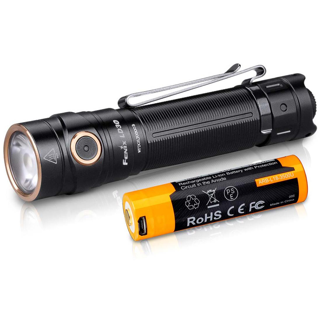  Lights LD30 1600 LUMEN TACTICAL W/BATTERY