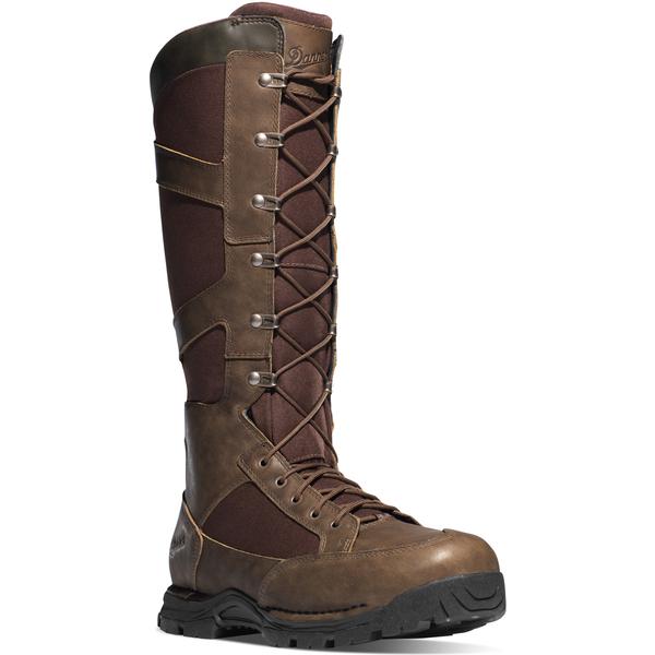 PRONGHORN SIDE ZIP SNAKE BOOT BROWN