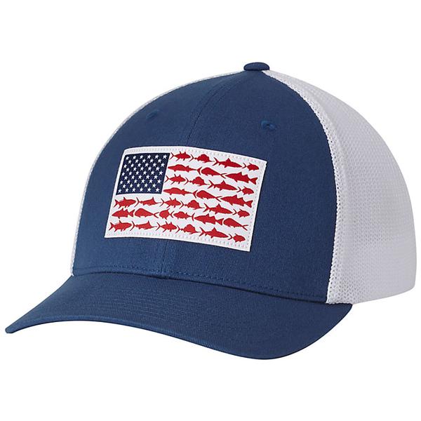 PFG MESH FISH FLAG BALL CAP