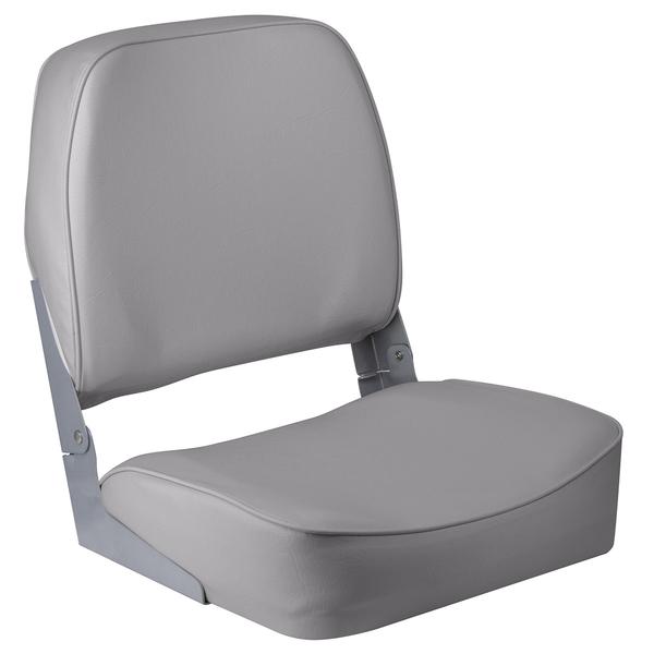 GREY LOW BACK FOLD DOWN BOAT SEAT
