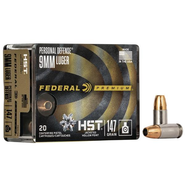 PERSONAL DEFENSE 9MM 147GR HST JHP