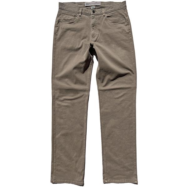 MEN`S FIVE POCKET STRETCH TWILL PANT TAUPE