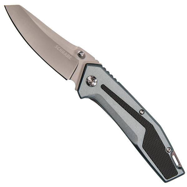  Folding Knife Alum/Rub Handle 3.25 