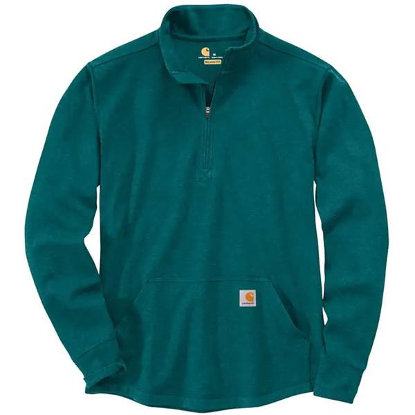 MEN'S RELAXed FIT HW L/S 1/2 Zip THERMAL SHIRT