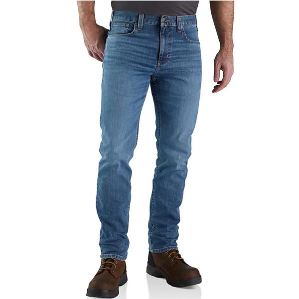 MEN'S Rugged Flex STRAIGHT FIT 5PKT TAPERED JEANS