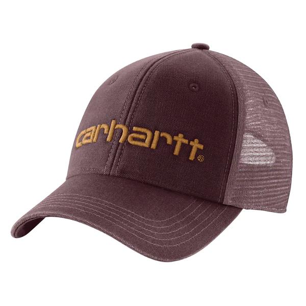 MEN'S CANVAS MESH BACK LOGO GRAPHIC CAP PRT/PORT