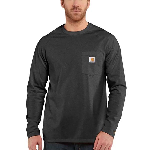 MEN'S FORCE RELAXED FIT MW L/S POCKET TEE