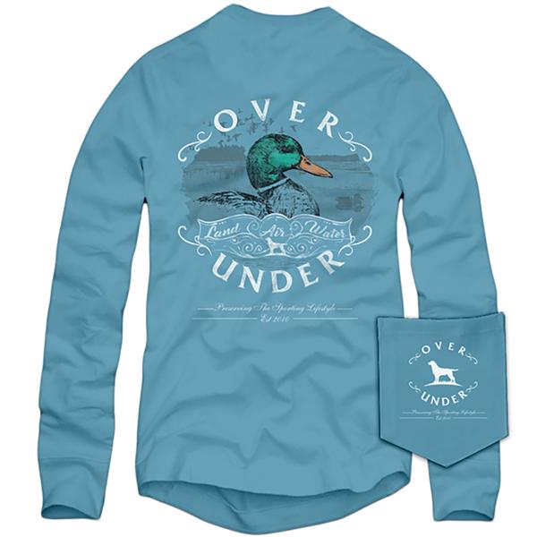 L/S LAND,AIR,WATER ICE BLUE