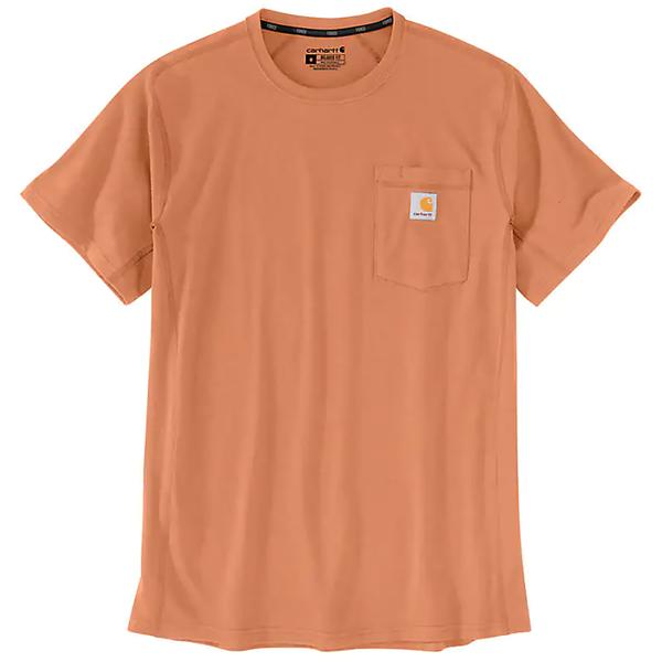 MENS FORCE RELAXED FIT MW S/S PKT TEE