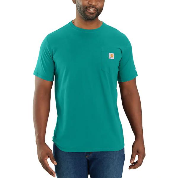 MENS FORCE RELAXED FIT MW S/S PKT TEE HB0/DRAGONFLY