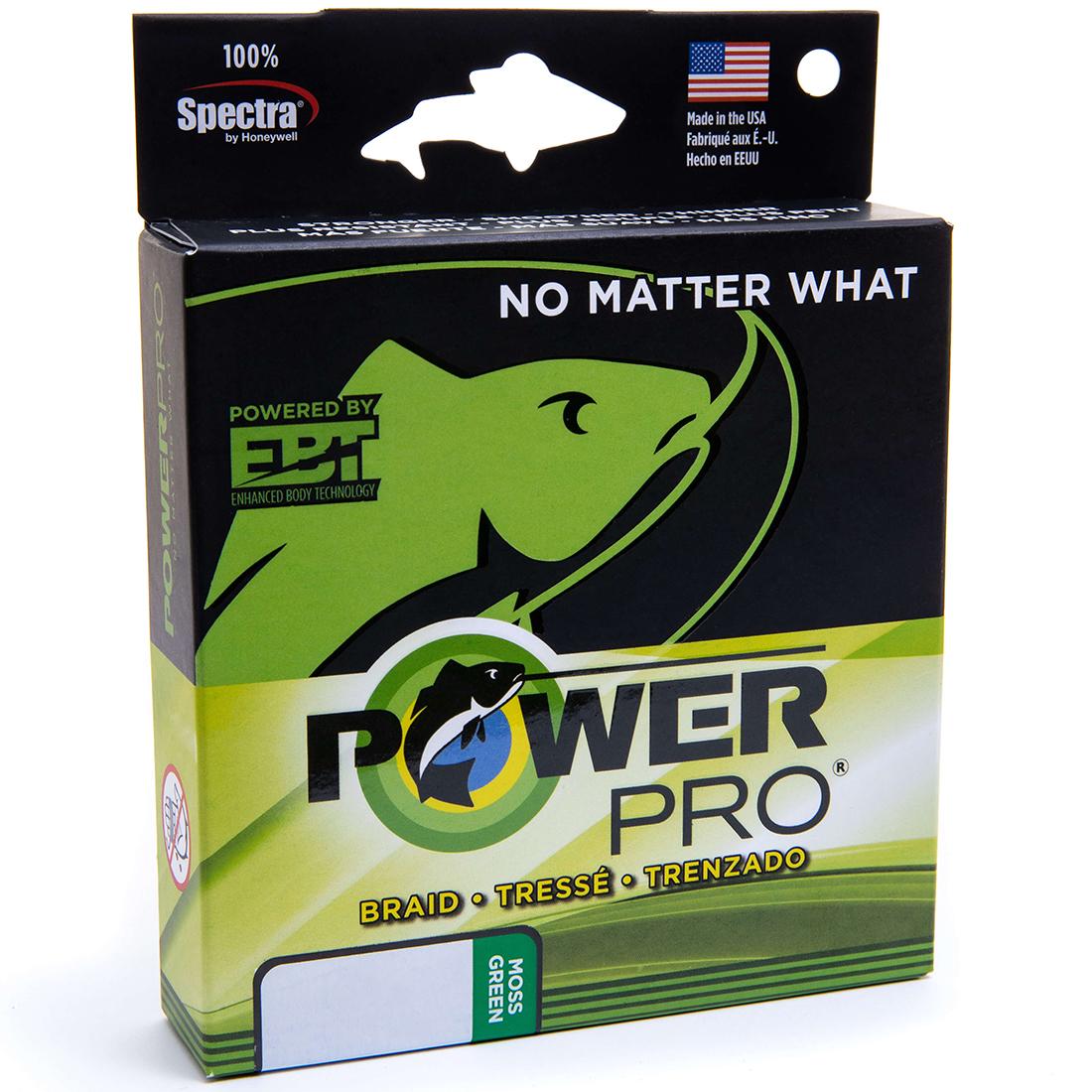 PowerPro Spectra Fiber Braided Line Moss Green