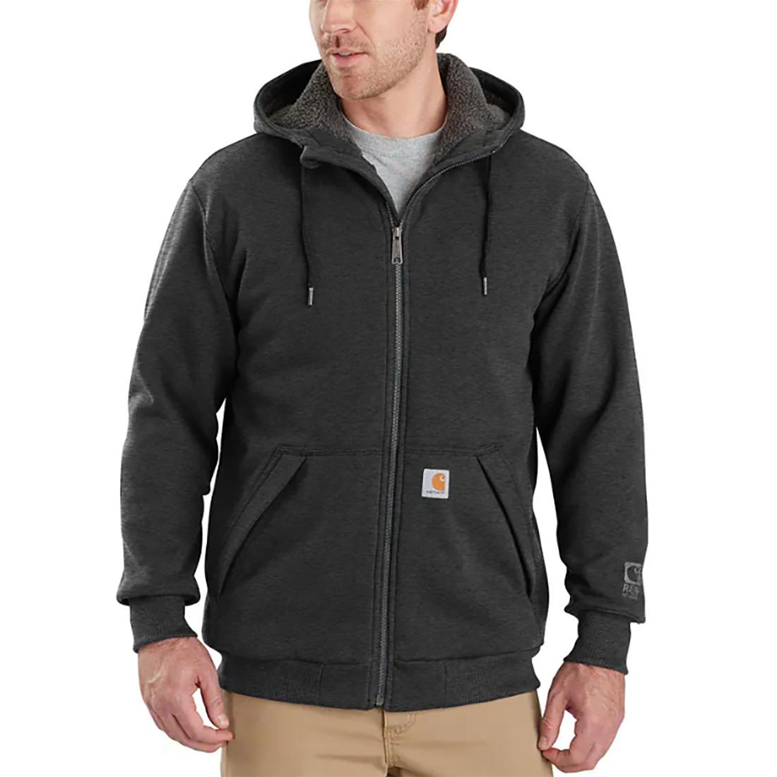 Carhartt RAIN DEFENDER MIDWEIGHT SHERPA-LINED FULL-ZIP SWEATSHIRT