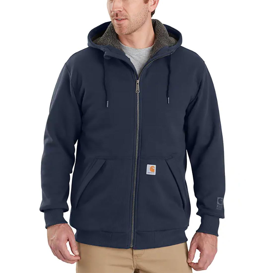 Rain Defender Midweight Sherpa- Lined Full- Zip Sweatshirt