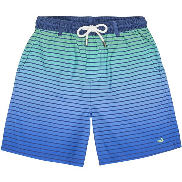 YOUTH HARBOR FADED LINES TRUNK SLATE/LIGHTBLUE