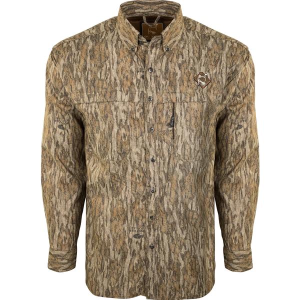 MEN'S MESH BACK FLYWEIGHT SHIRT 2.0 006/BOTTOMLAND