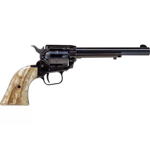 ROUGH RIDER .22LR BLACK/STAG 6 1/2