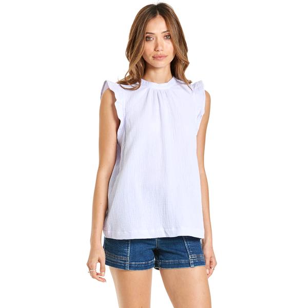LISA BUTTON BACK TOP