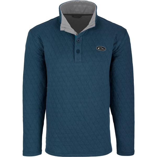 DELTA QUILTED SWEATSHIRT