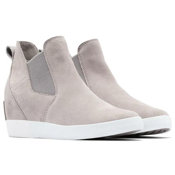 Women's OUT N ABOUT SLIP-ON WEDGE 061/CHROMEGREY/WHT