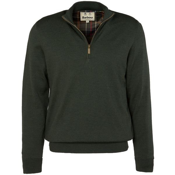 MEN'S Gamlan Half Zip Sweater OL51/OLIVE