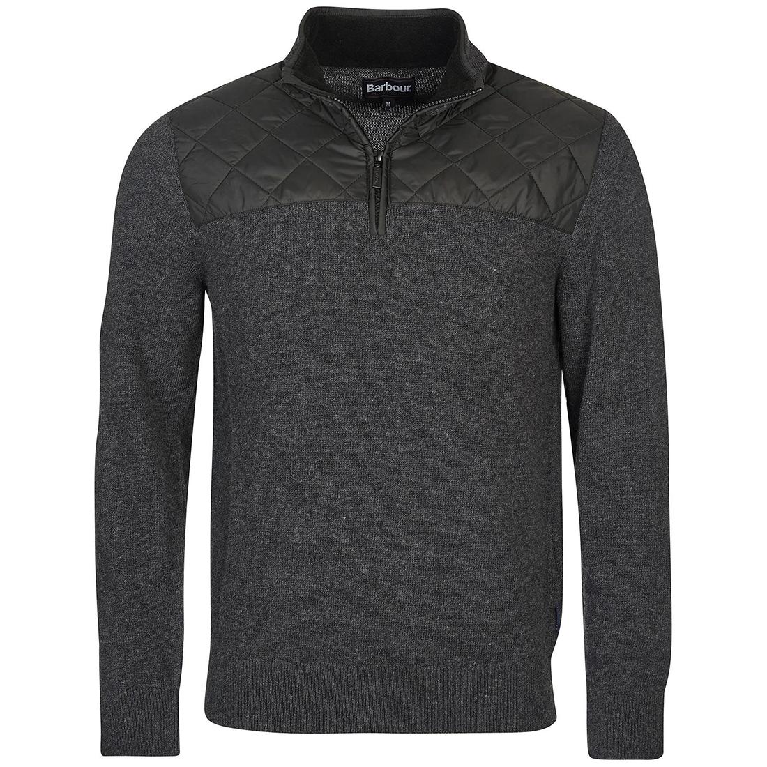 Essential Diamond Quilt Half- Zip