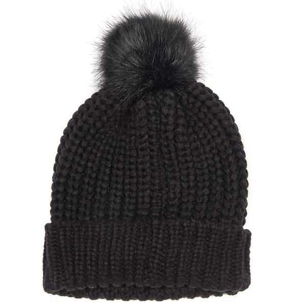 LADIES SALTBURN BEANIE BLACK