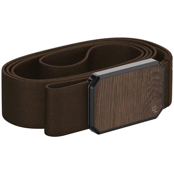 GROOVE BELT BROWN/WALNUT