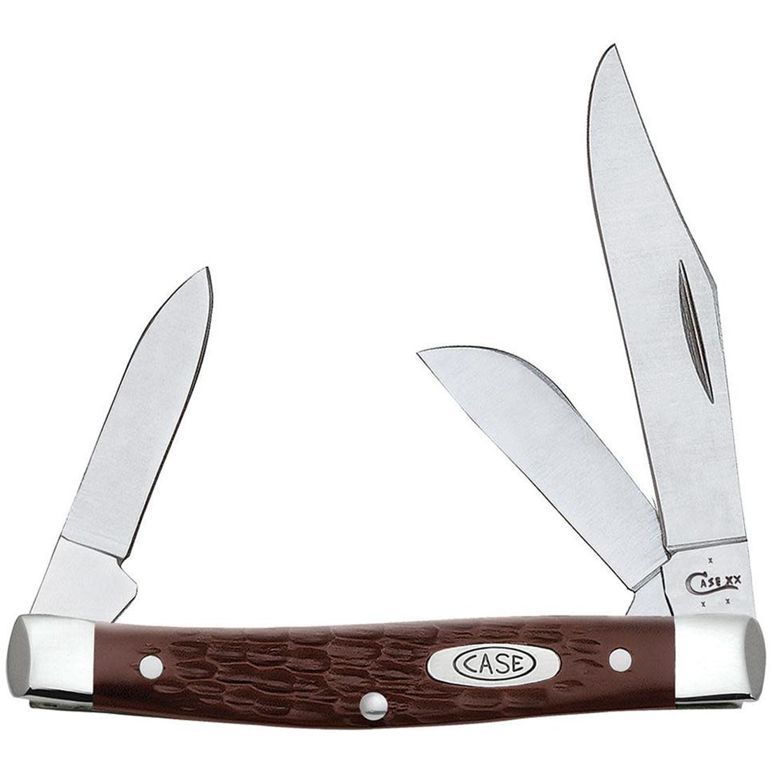 Working Knives Med Stockman Brown