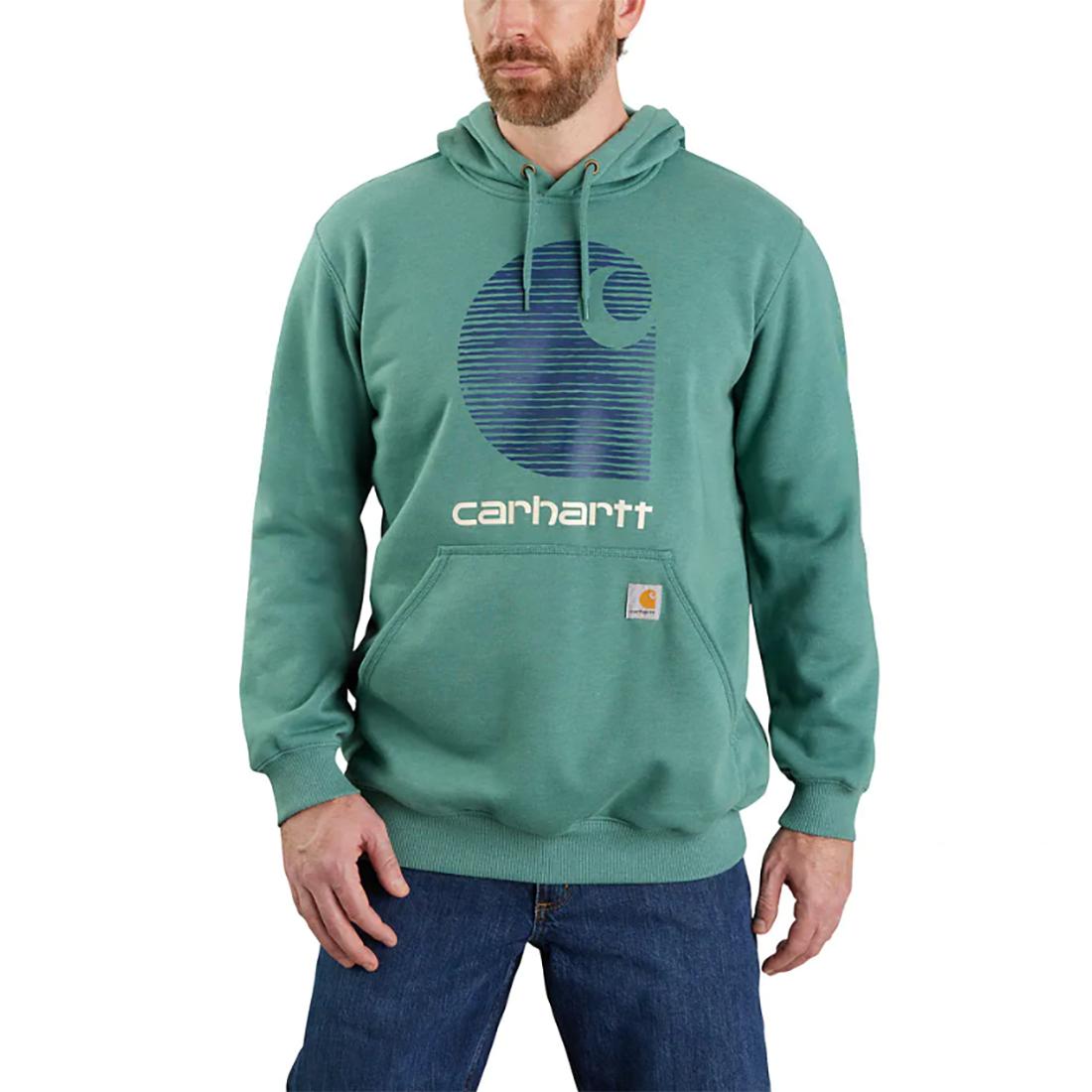 Men's Rain Defender ® Loose Fit Midweight Logo Graphic Sweatshirt