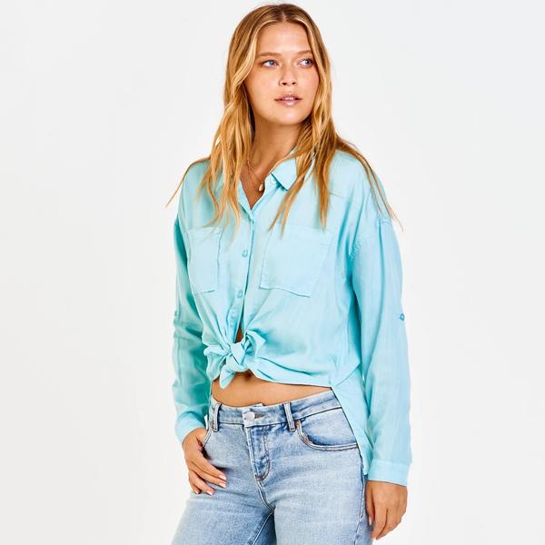 ARIANNA FRONT TIE SHIRT