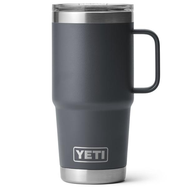 RAMBLER 20OZ TRAVEL MUG CHARCOAL